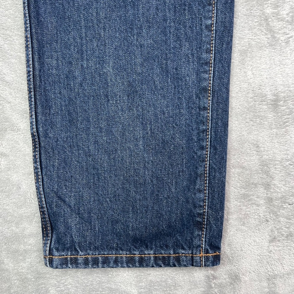 Banana Republic Jeans Womens 30 Blue High Rise Curvy Straight‎ Leg Dark Wash NWT - Picture 3 of 16